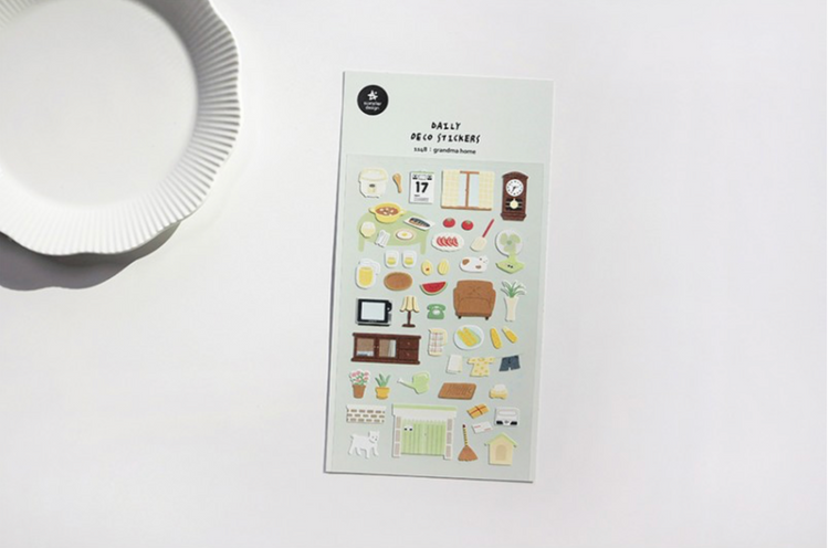 Suatelier Daily Deco Stickers - Grandma Home