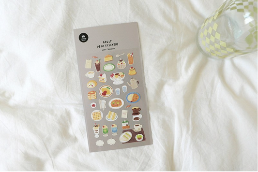 Suatelier Daily Deco Stickers - Kissaten