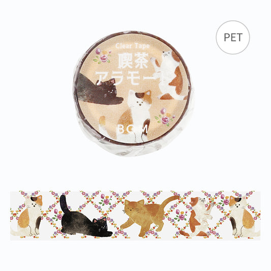 BGM Clear Tape: Cafe Alamode - Cat