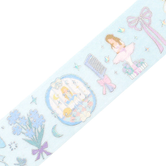 BGM Foil Stamping Masking Tape - Ballerina Blue