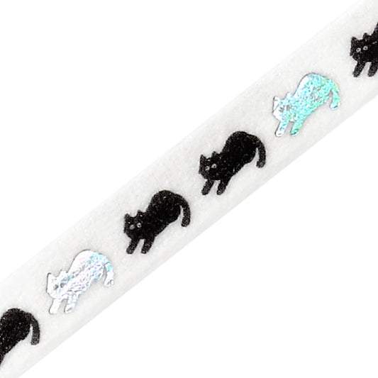 BGM Foil Stamping Masking Tape: Life - Black Cat