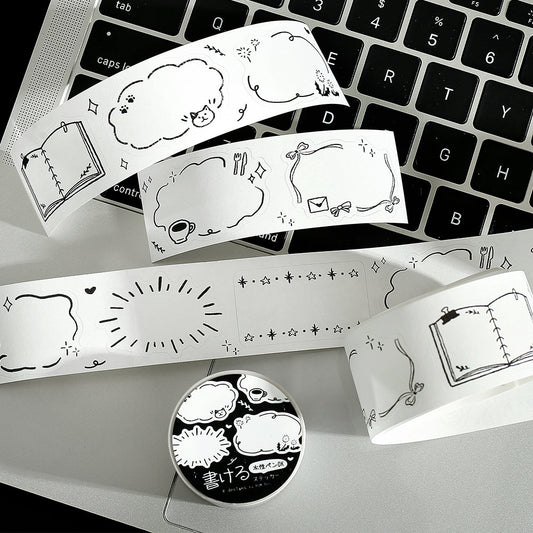 BGM Roll Sticker: Writable - Sketch