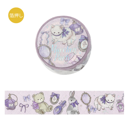 BGM Foil Stamping Masking Tape: Fairy Tale Party - Perfume