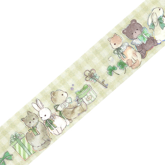 BGM Foil Stamping Masking Tape: Fairy Tale Party - Garden