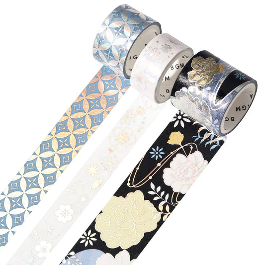 BGM Foil Stamping Masking Tape: The Color of Kimono - Twilight