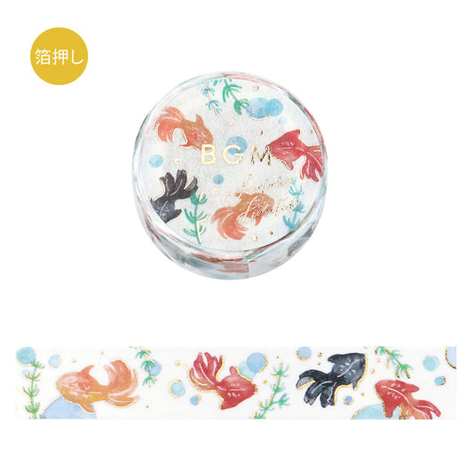 BGM Summer Limited Masking Tape - Goldfish