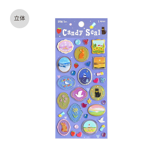 BGM Candy Seal - Colorful Brooch