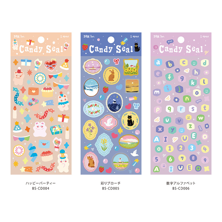 BGM Candy Seal - Colorful Brooch