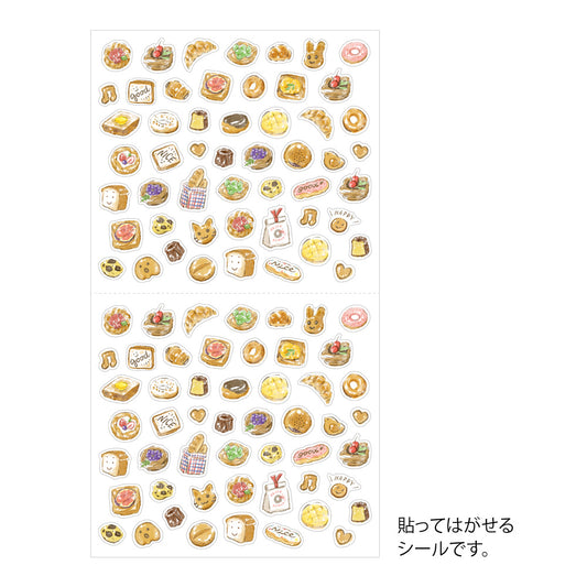 Midori Sticker (1 Sheet) - Bread