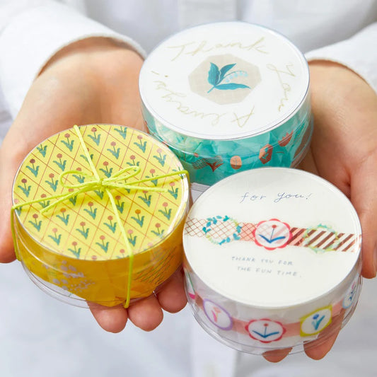KITTA Soda Transparent Masking Tape (Sticker Type) - Hanakazari