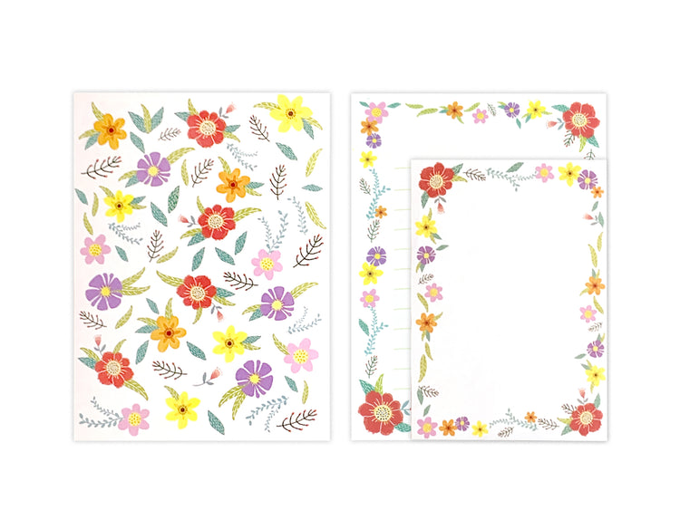 D'Won Mini Letter - Flower Pattern