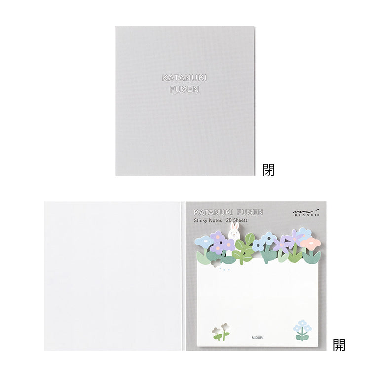 Midori Sticky Notes - Die Cutting Flower Garden