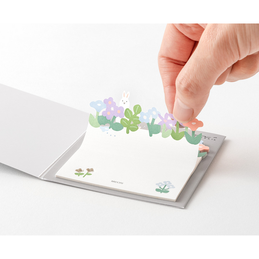 Midori Sticky Notes - Die Cutting Flower Garden