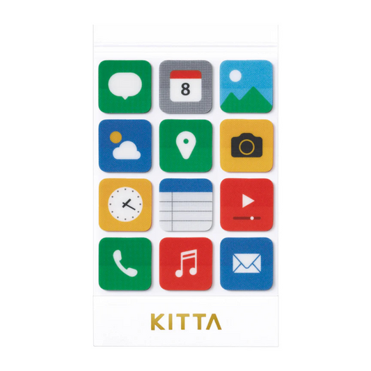 KITTA Clear Sticker - Theme