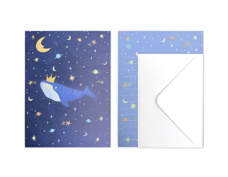 D'Won Mini Letter - Space Whale