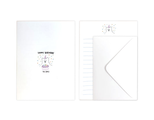 D'Won Mini Letter - Birthday Bear