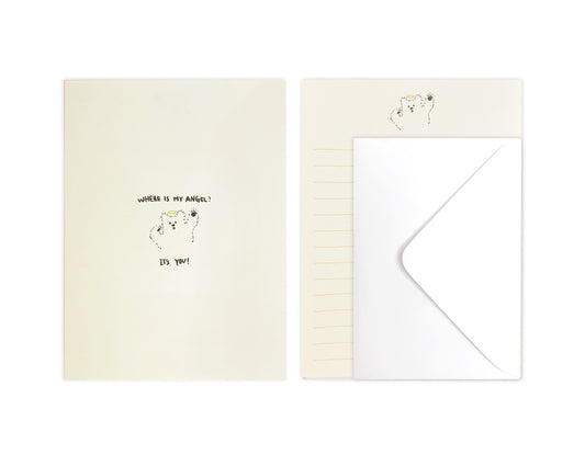 D'Won Mini Letter - My Angel Bear