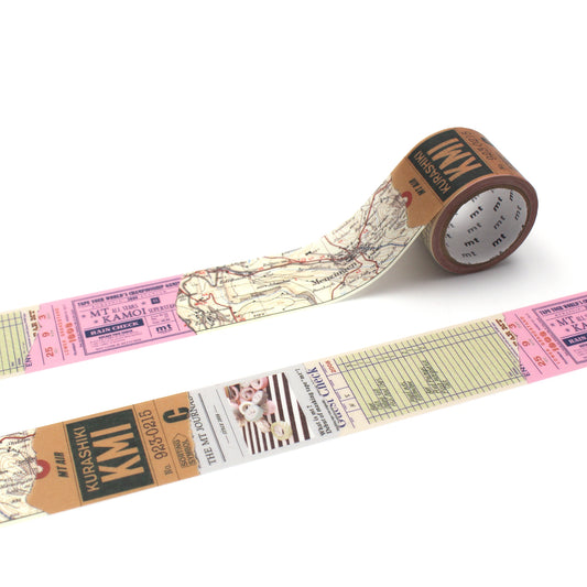 MT EX Washi Tape - Retro Collage