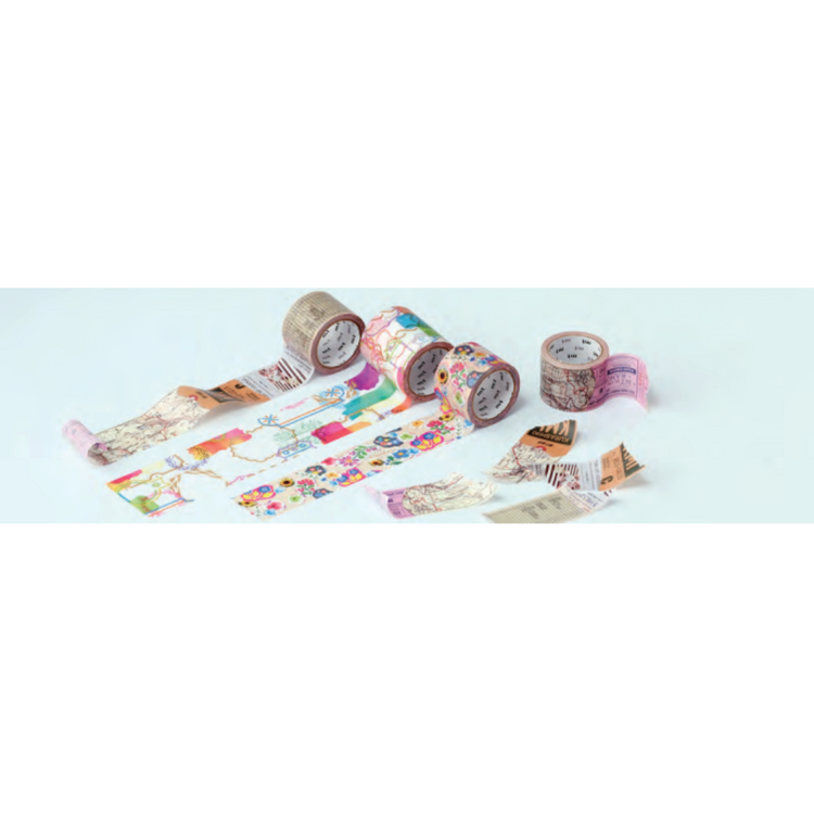 MT EX Washi Tape - Retro Collage