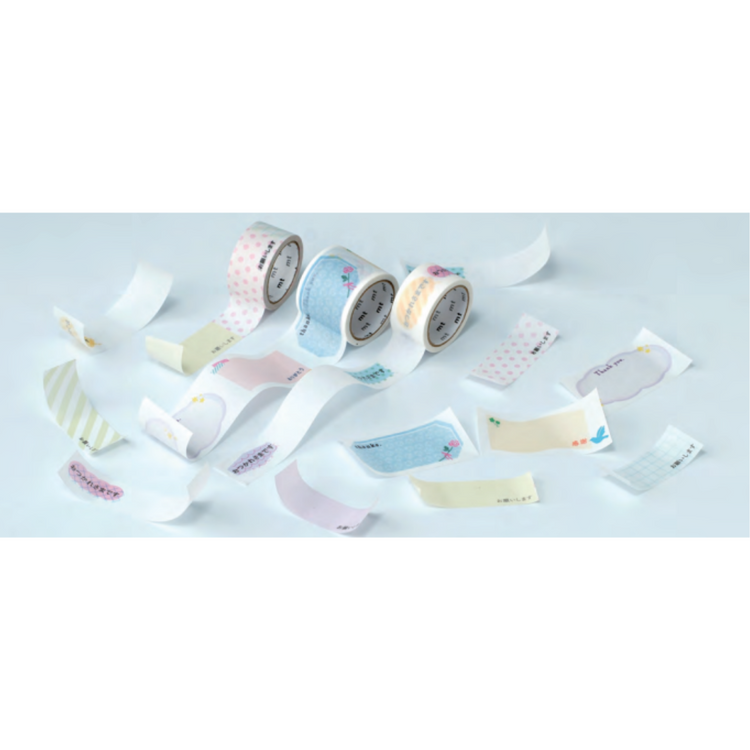 MT KakuKaku Washi Tape - Otsukaresamadesu with Perforations