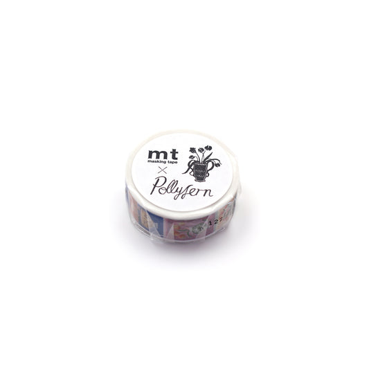 MT x Polly Fern Washi Tape - Flower