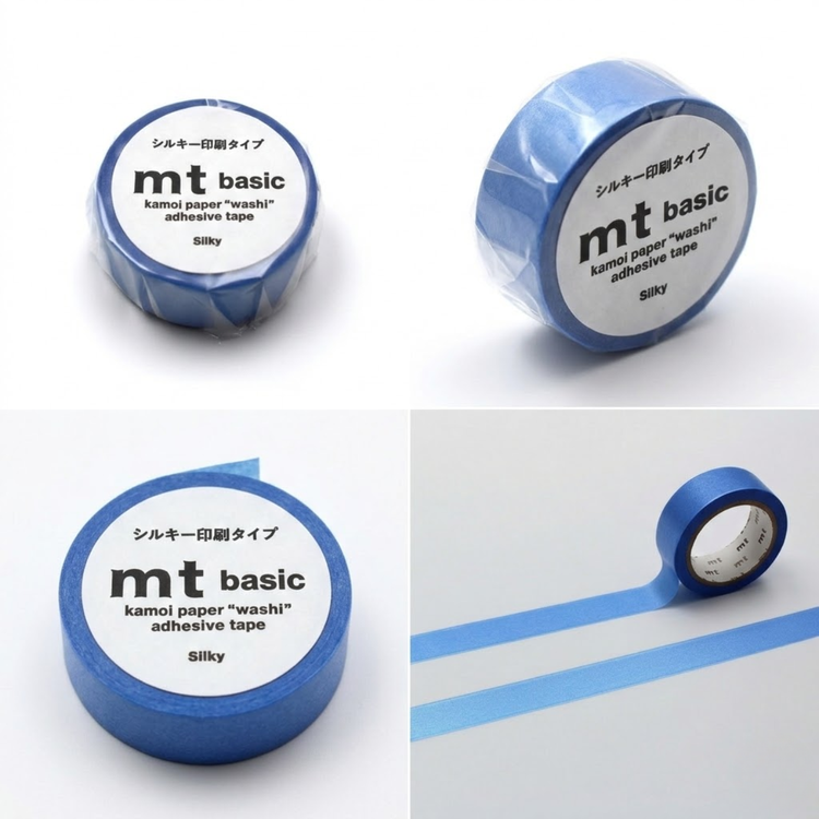 MT 1P Kamoi Washi Tape - Silky Blue