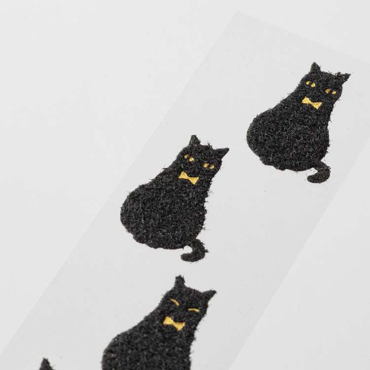 Midori Mini Letter Set with Stickers - Black Cat