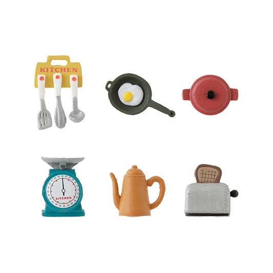 Midori Miniature Magnet - Kitchen C (Set of 6)