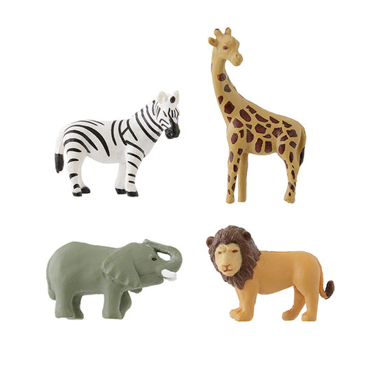 Midori Miniature Magnet - Safari B (Set of 4)