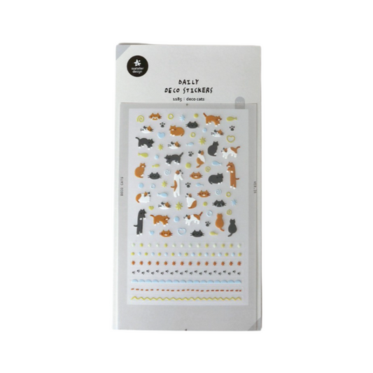 Suatelier Daily Deco Sticker - Deco Cats