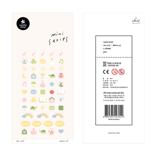 Suatelier Mini Series Sticker - Deco.17 (D-day)