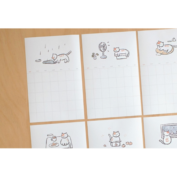 Suatelier Monthly Plan Sticker - Monthly Plan.04