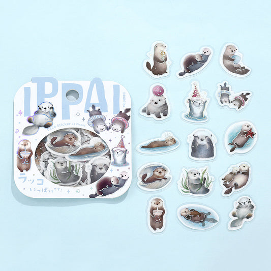 BGM Foil Stamping Flake Seal: IPPAI – Sea Otter Galore
