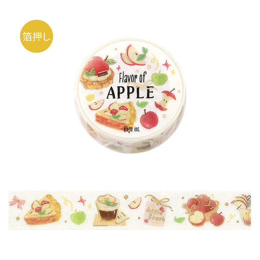 BGM Foil Stamping Masking Tape: Tokimeki Flavor - Apple