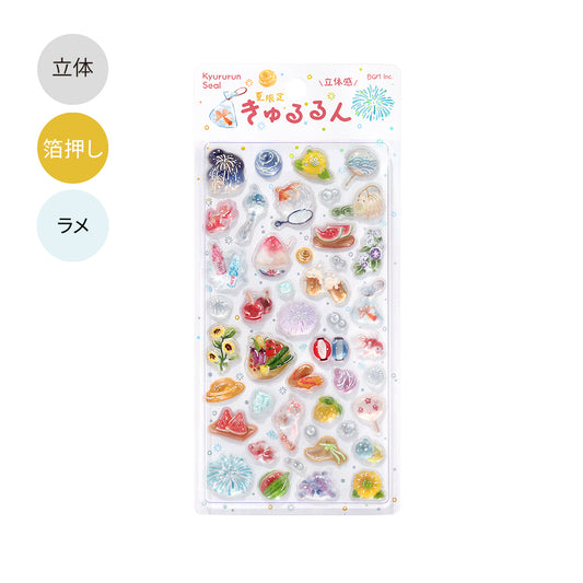 BGM Kyururun Seat Seal: Summer Tradition