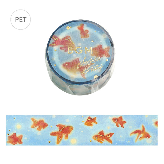 BGM Summer Limited Edition Clear Tape: Fluttering Goldfish