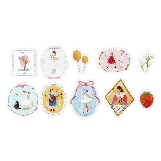 BGM Clear Seal: Maiden Brooch - Girl