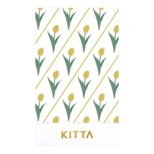 (DD) KITTA Masking Tape - Clear Gift (Gold Foil)