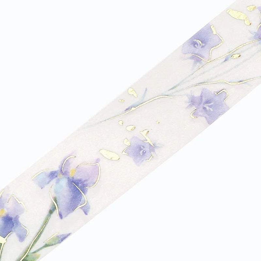 BGM Foil Stamping Masking Tape: Life - Natural/Purple