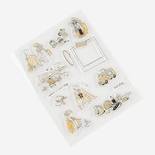 BGM Holidays Clear Stamp
