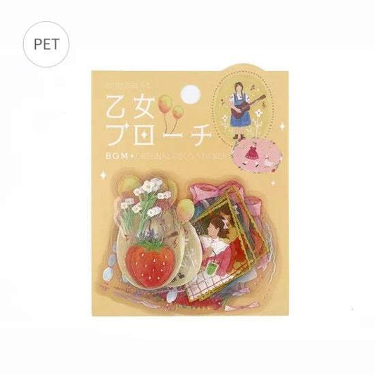 BGM Clear Seal: Maiden Brooch - Girl