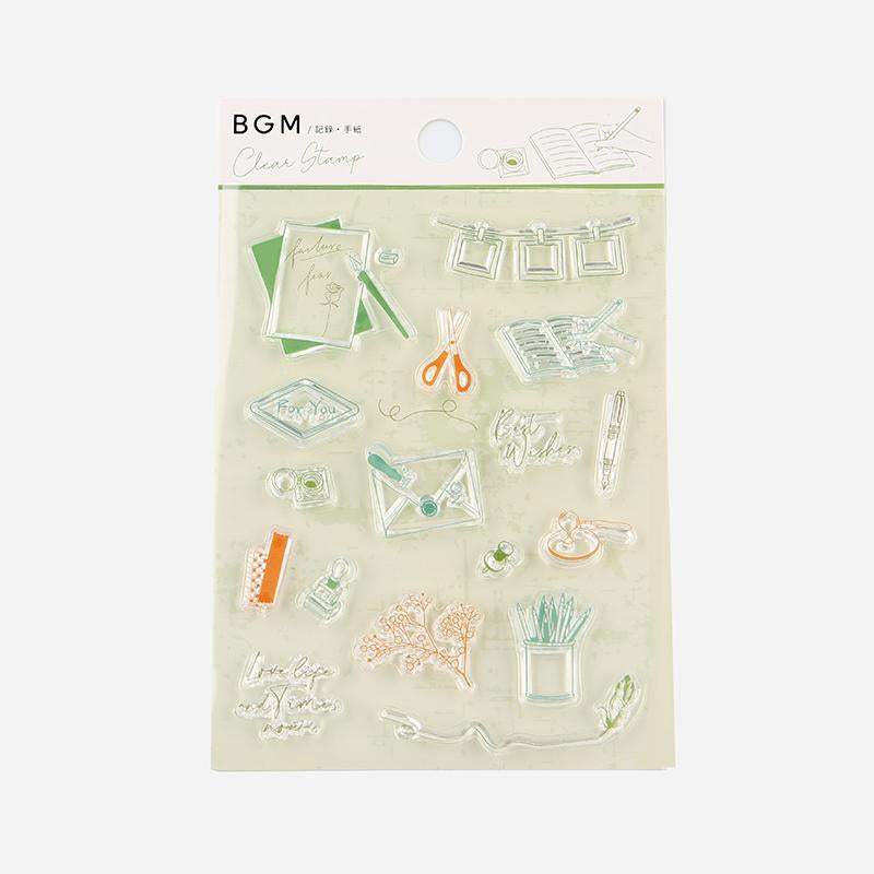 BGM Clear Stamp - Daily Life