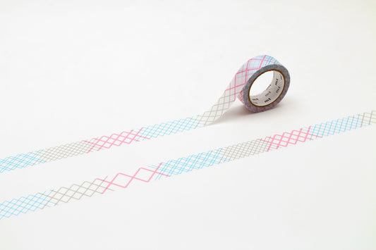 MT 1P Washi Tape - Multi Cross