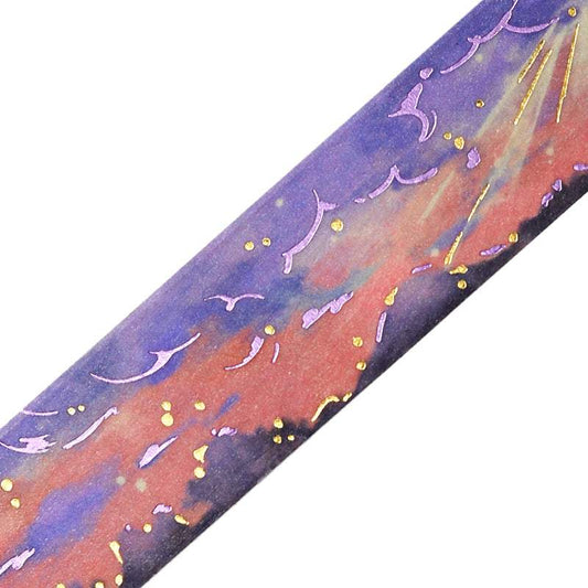BGM Foil Stamping Masking Tape: Sky Encyclopedia - Twilight
