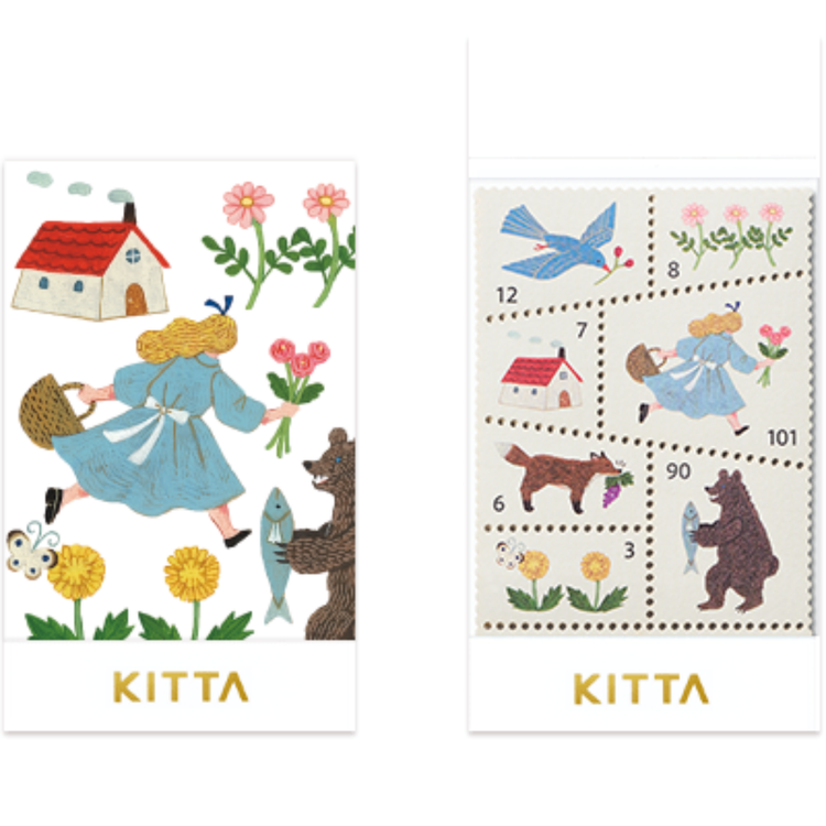 KITTA Special - Sticker sheet Forest Morning