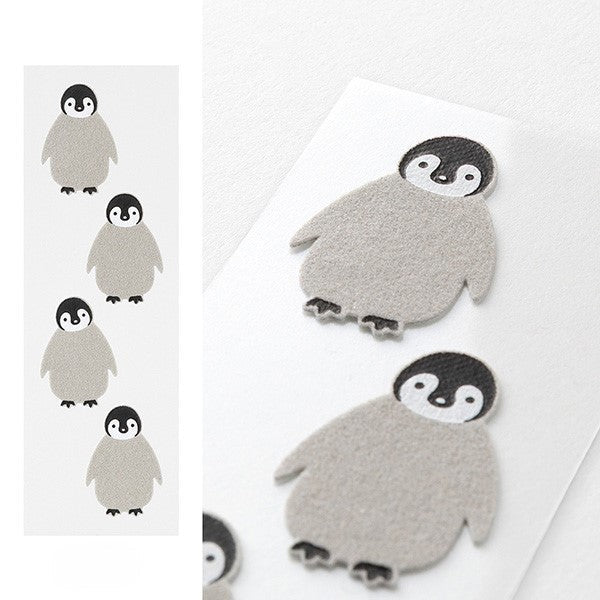 Midori Mini Letter Paper & Envelopes with Stickers 950 Penguin A