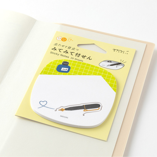 Midori Sticky Notes Pop-up Pen