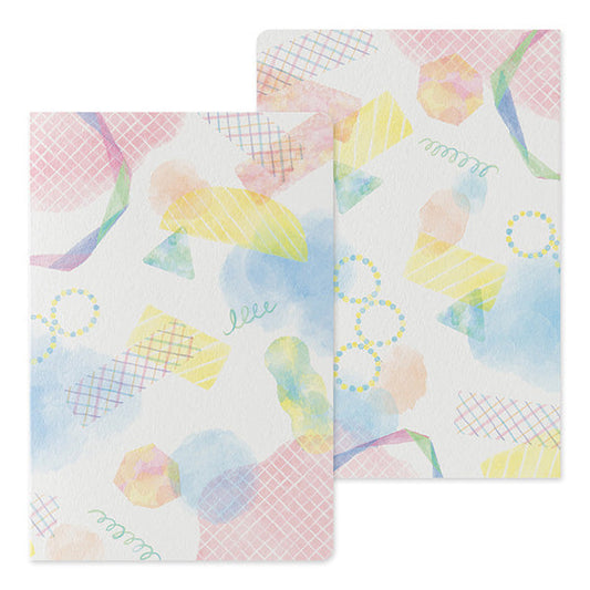 Midori Yuru Log Notebook B6 - Watercolor A