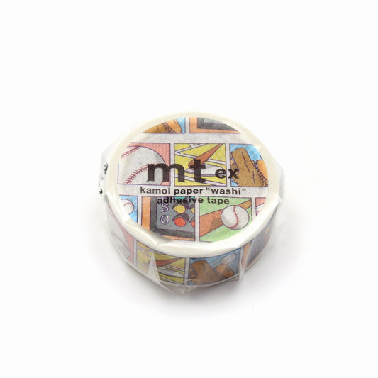 MT EX Washi Tape - Baseball