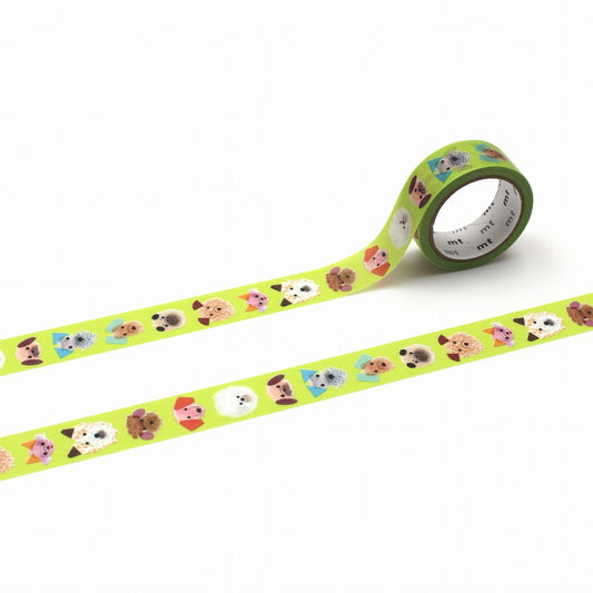 MT EX Washi Tape Puppys Face, MT EX Washi Tape, Washi Tape, MT Tape, WashiWednesday